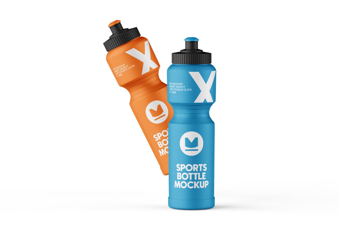 Sports Water Bottle Mockup
