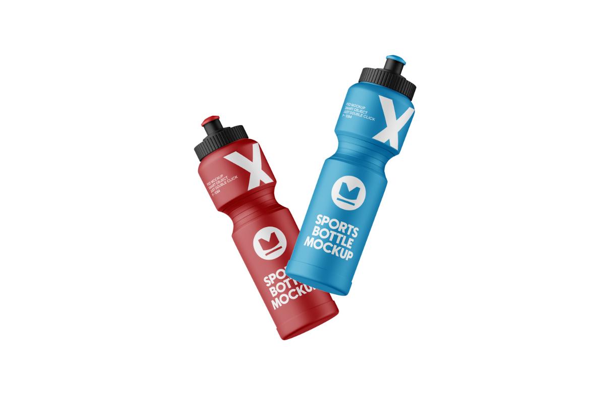 Sports Water Bottle Mockup