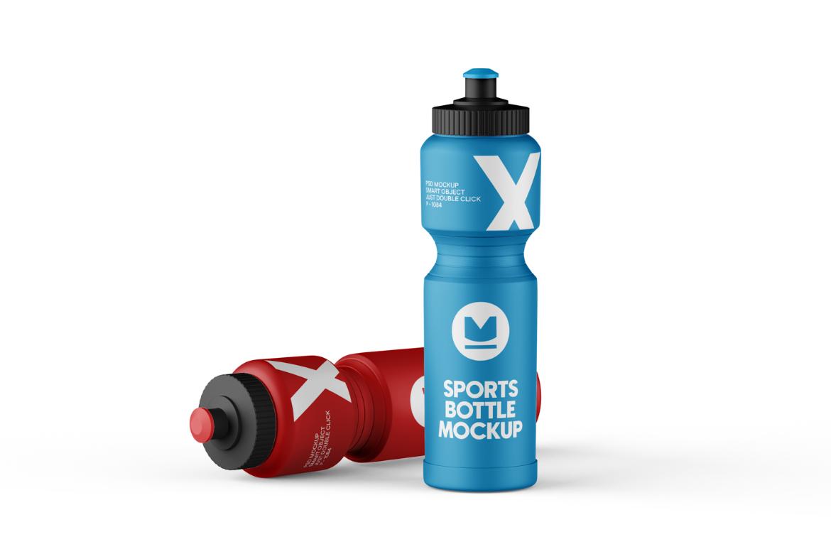 Sports Water Bottle Mockup