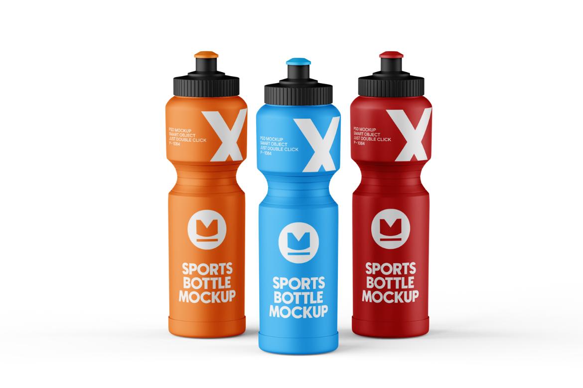 Sports Water Bottle Mockup