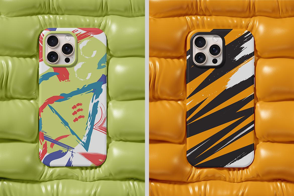 Phone Case on an Inflatable Surface Mockup
