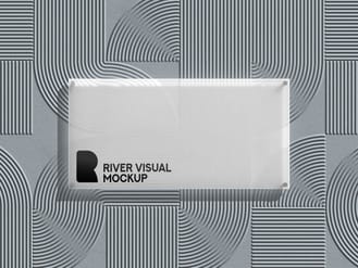 Frosted Glass Sign Free Mockup