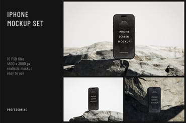 iPhone Mockup Set