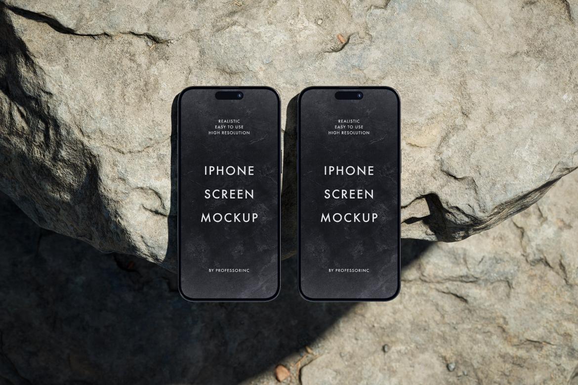 iPhone Mockup Set