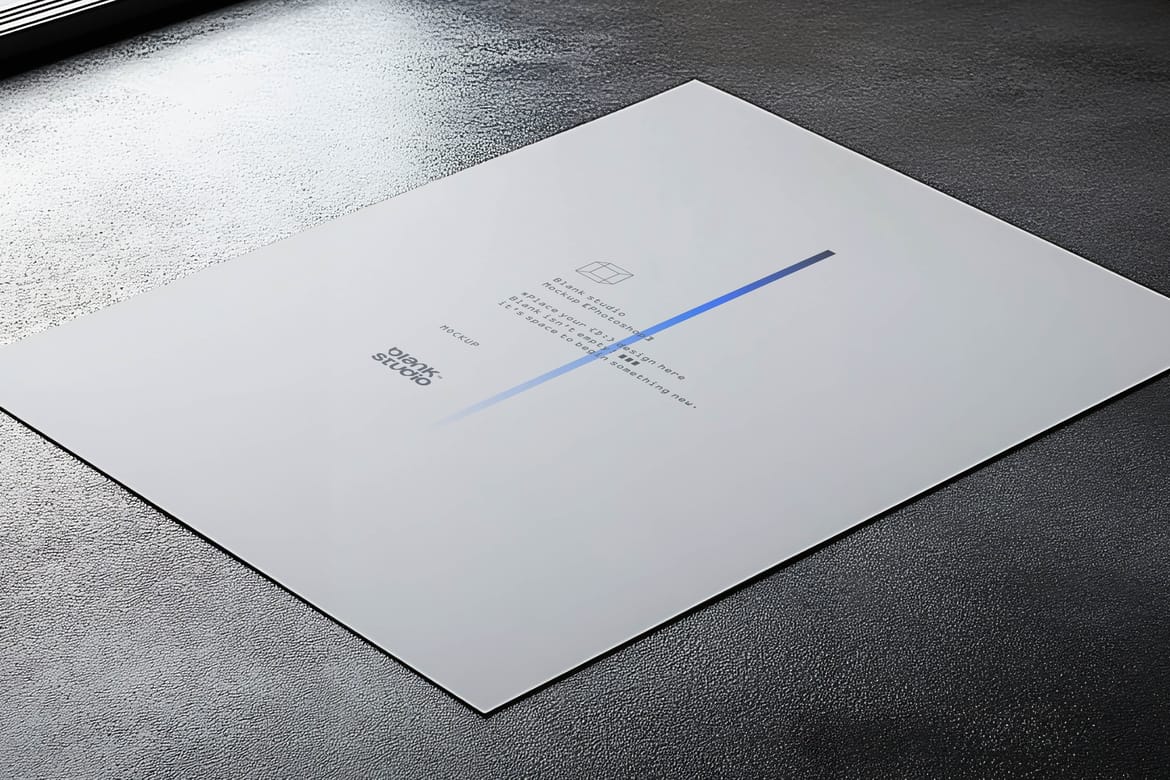 DIN paper mockup [7]