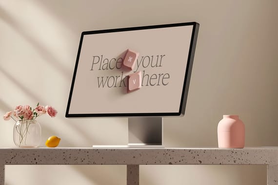 Mac Studio Displays - Desk