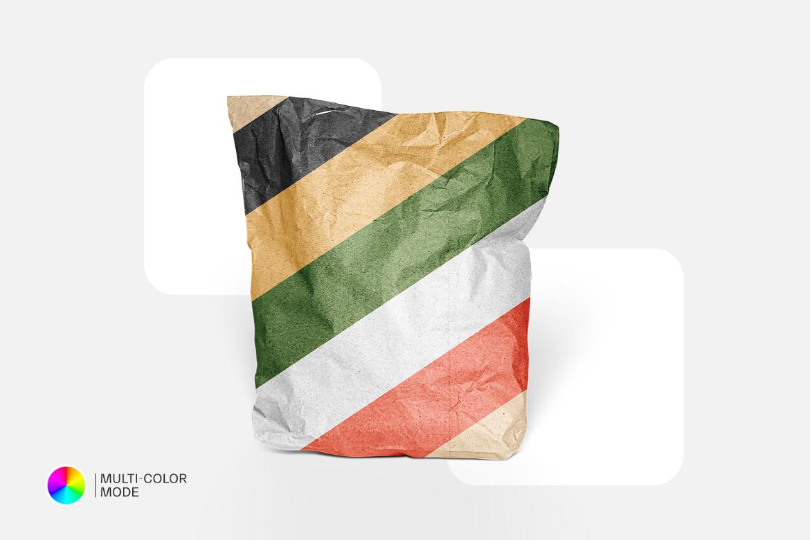 Kraft Paper Food Bag Mockup