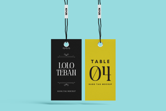 Tag Mockup Set