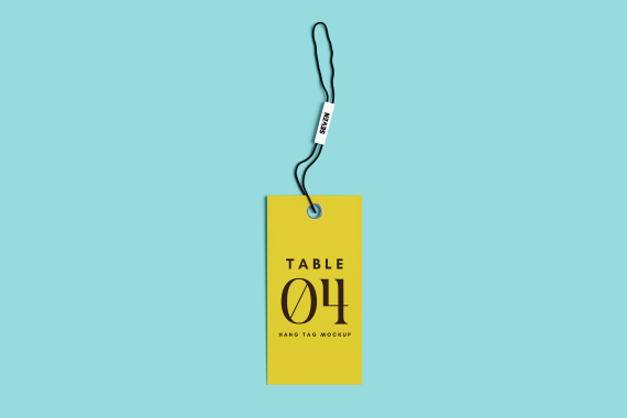 Tag Mockup Set
