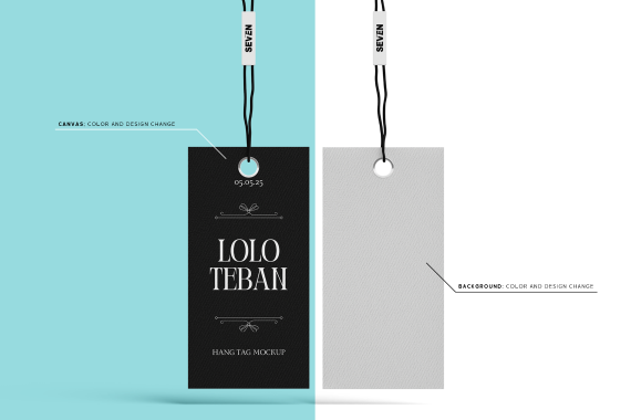 Tag Mockup Set