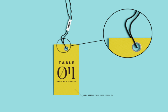 Tag Mockup Set