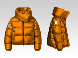Puffer Jacket Free Mockup