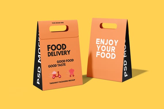 Takeaway Packaging Mockup Set