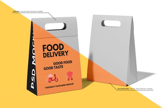 Takeaway Packaging Mockup Set