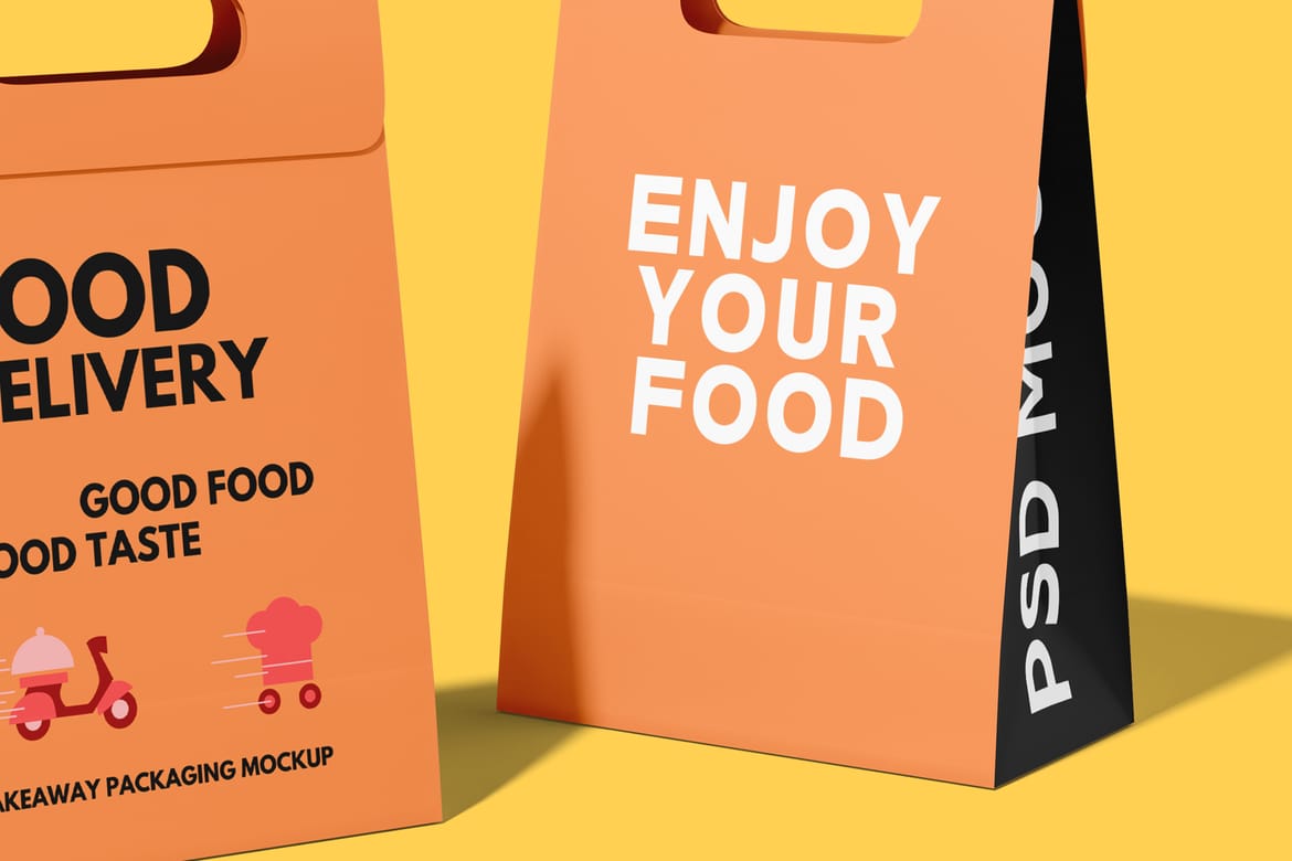 Takeaway Packaging Mockup Set