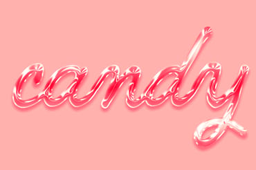 Candy Text Effect