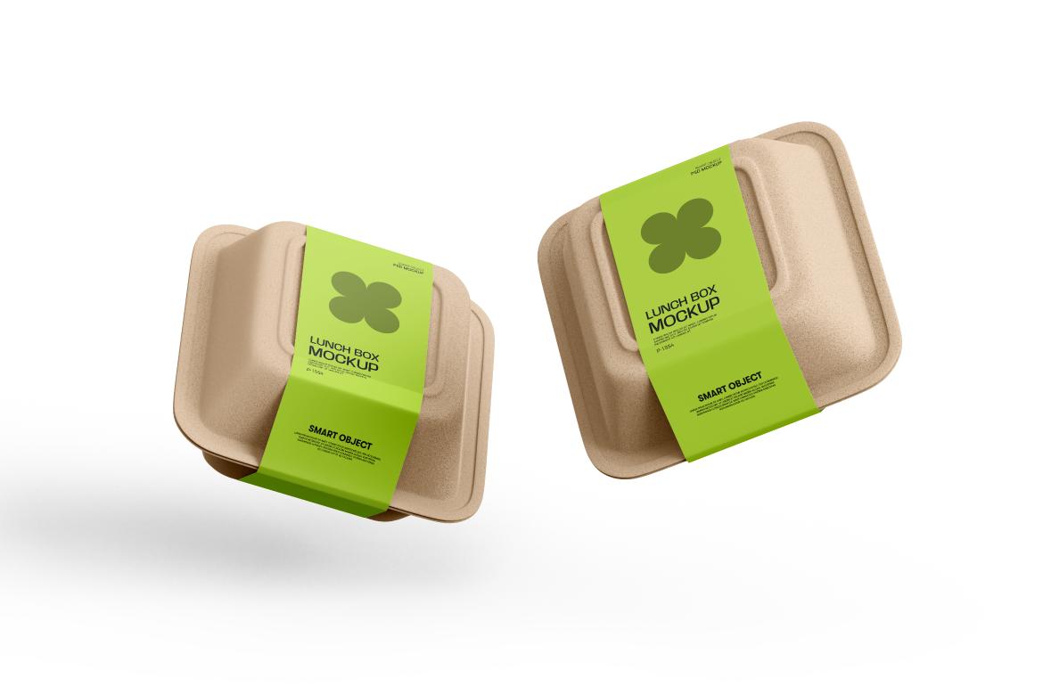 Takeout Kraft Container Mockup