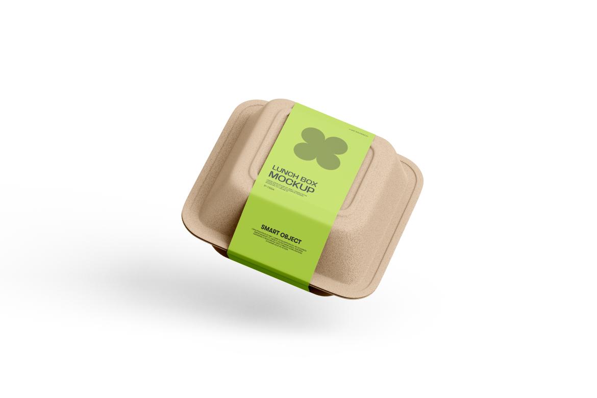 Takeout Kraft Container Mockup