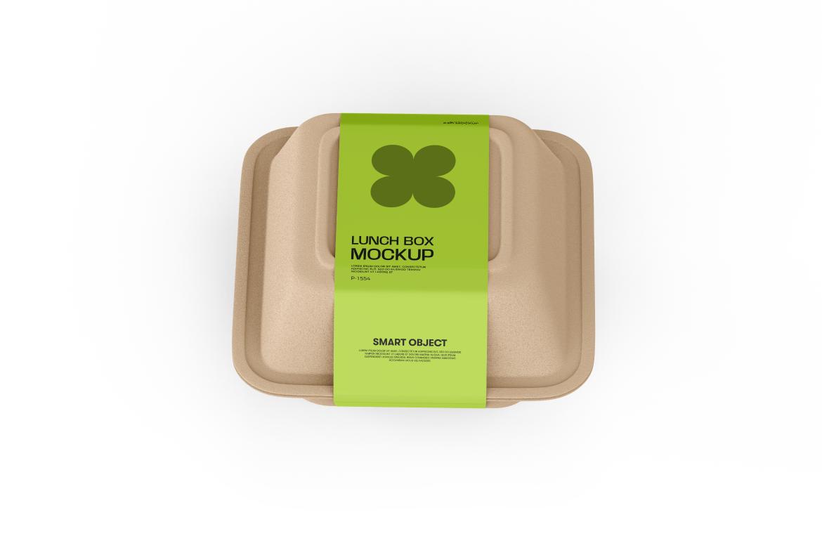 Takeout Kraft Container Mockup