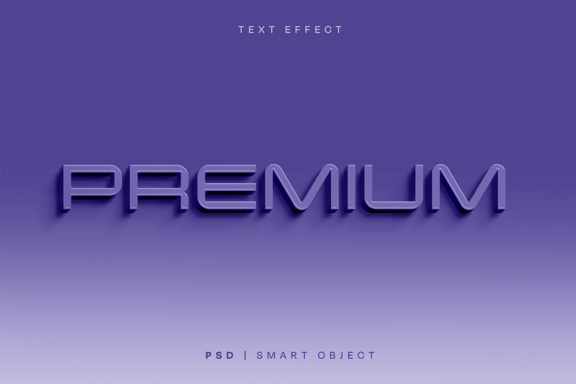 Premium Text Effect Mockup