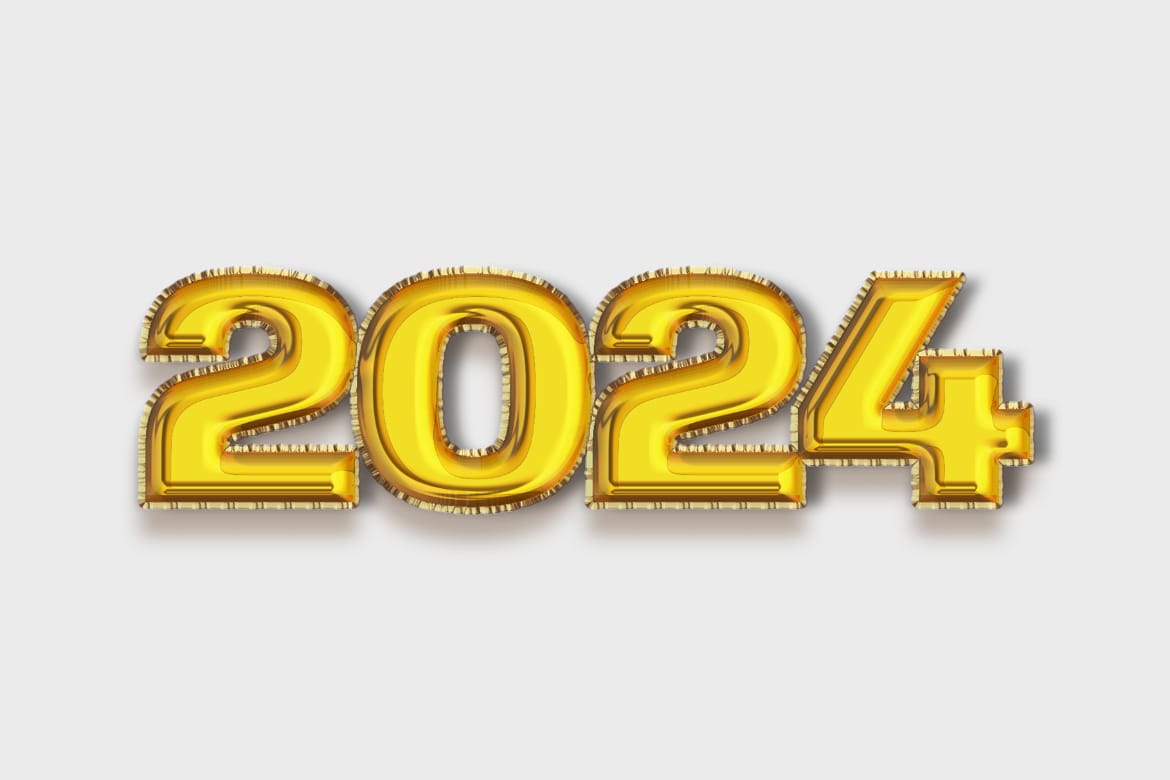 Golden Balloon Text Effect