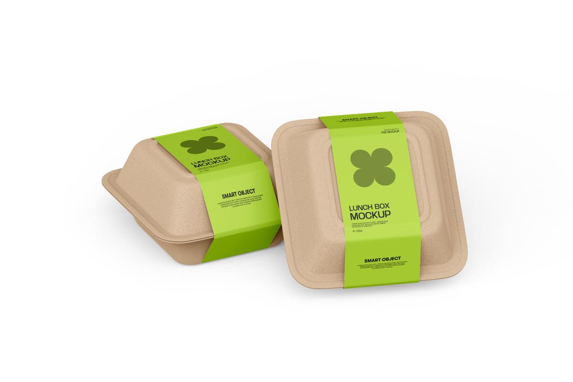 Takeout Kraft Container Mockup
