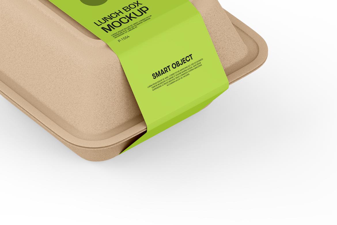 Takeout Kraft Container Mockup