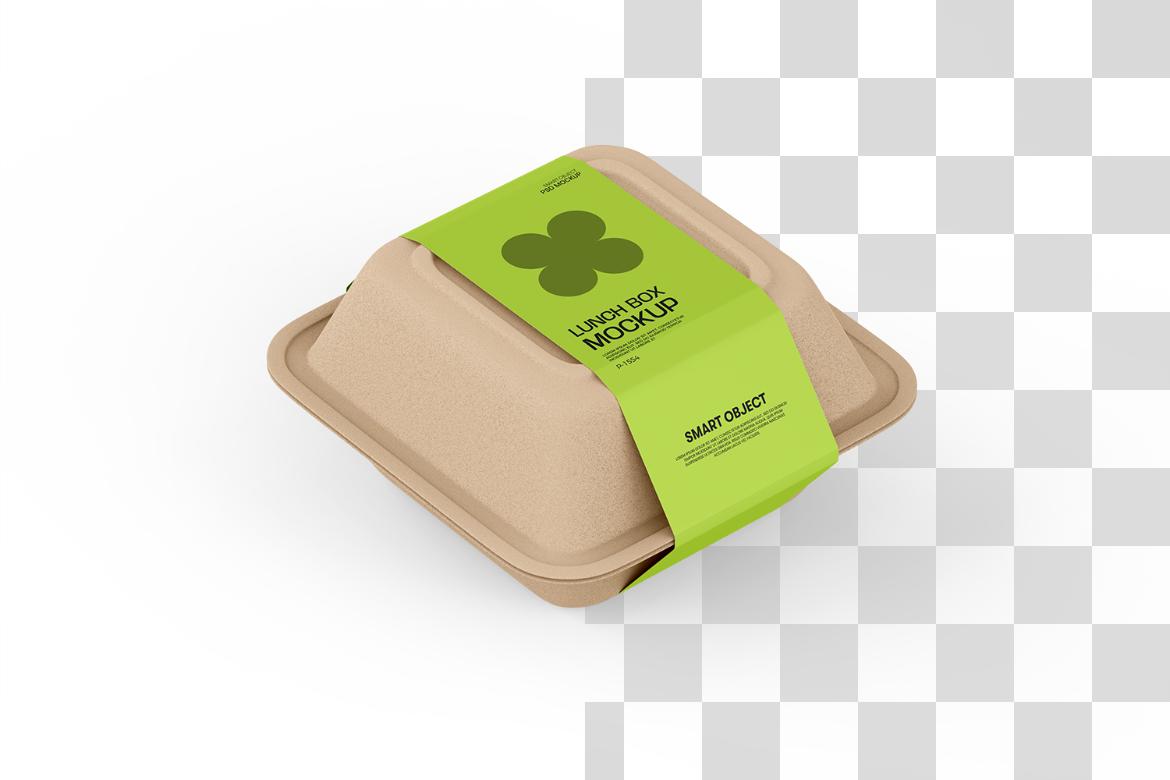 Takeout Kraft Container Mockup