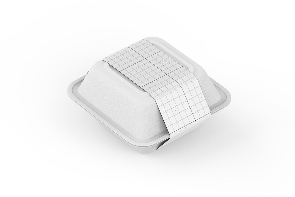 Takeout Kraft Container Mockup