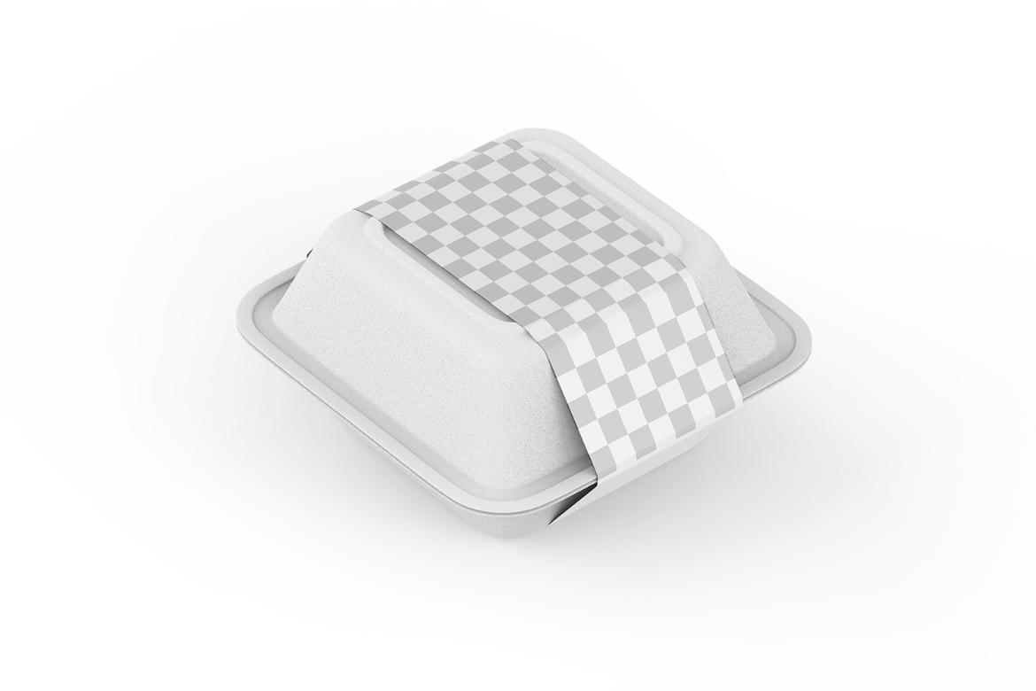 Takeout Kraft Container Mockup
