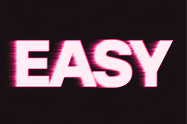 Motion Shine Text Effect Mockup