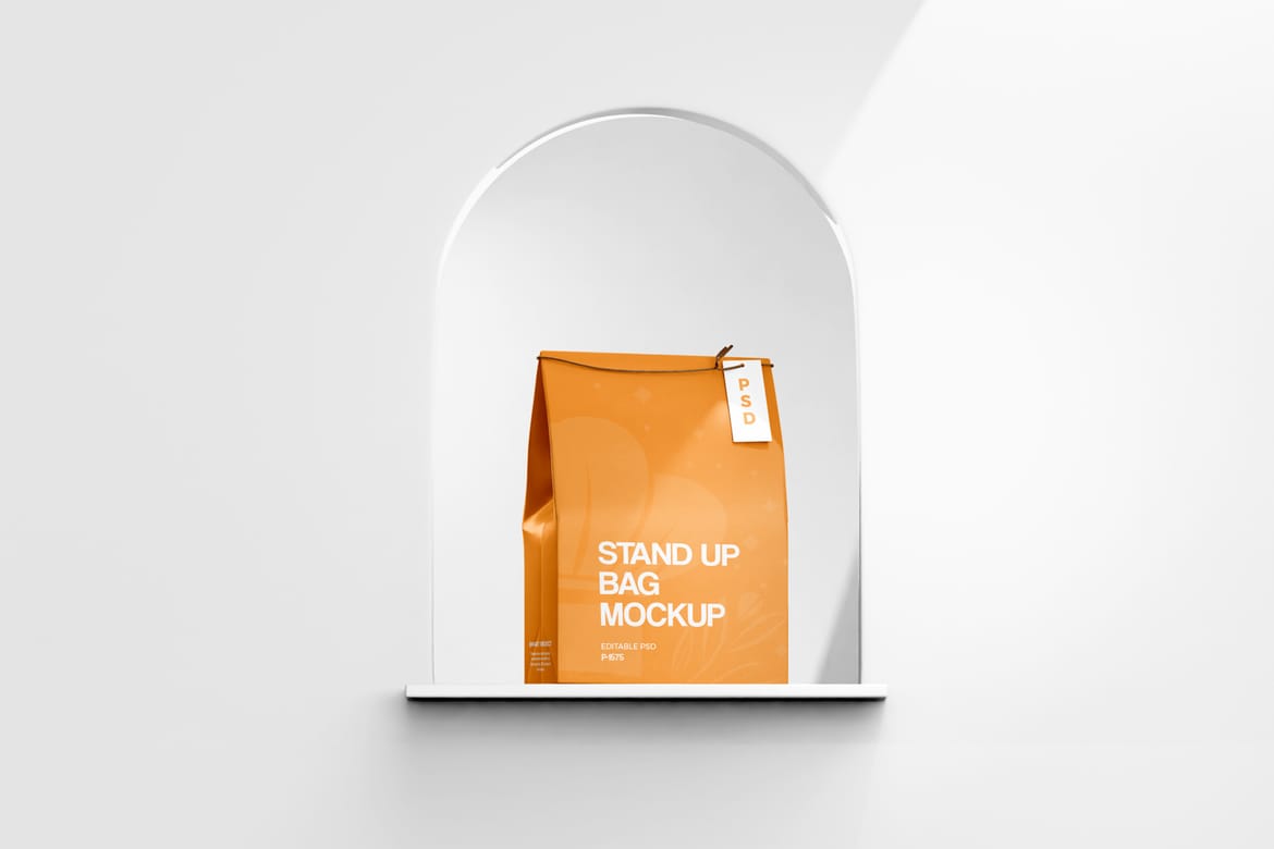 Paper Lunch Bag Mockup