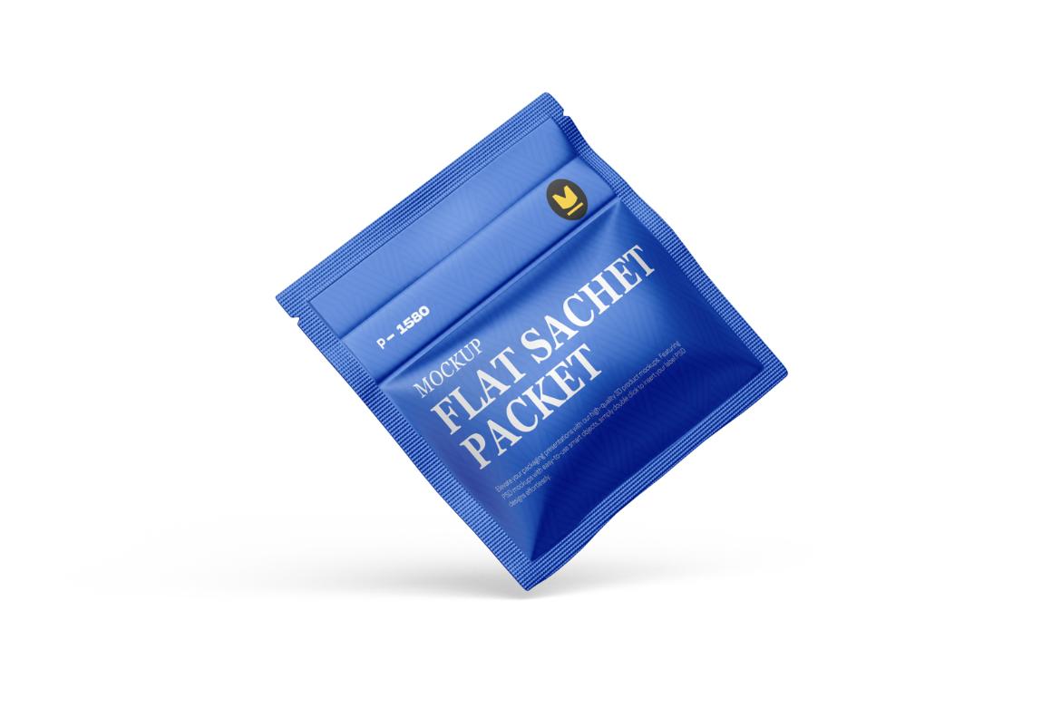 Flat Sachet Mockup