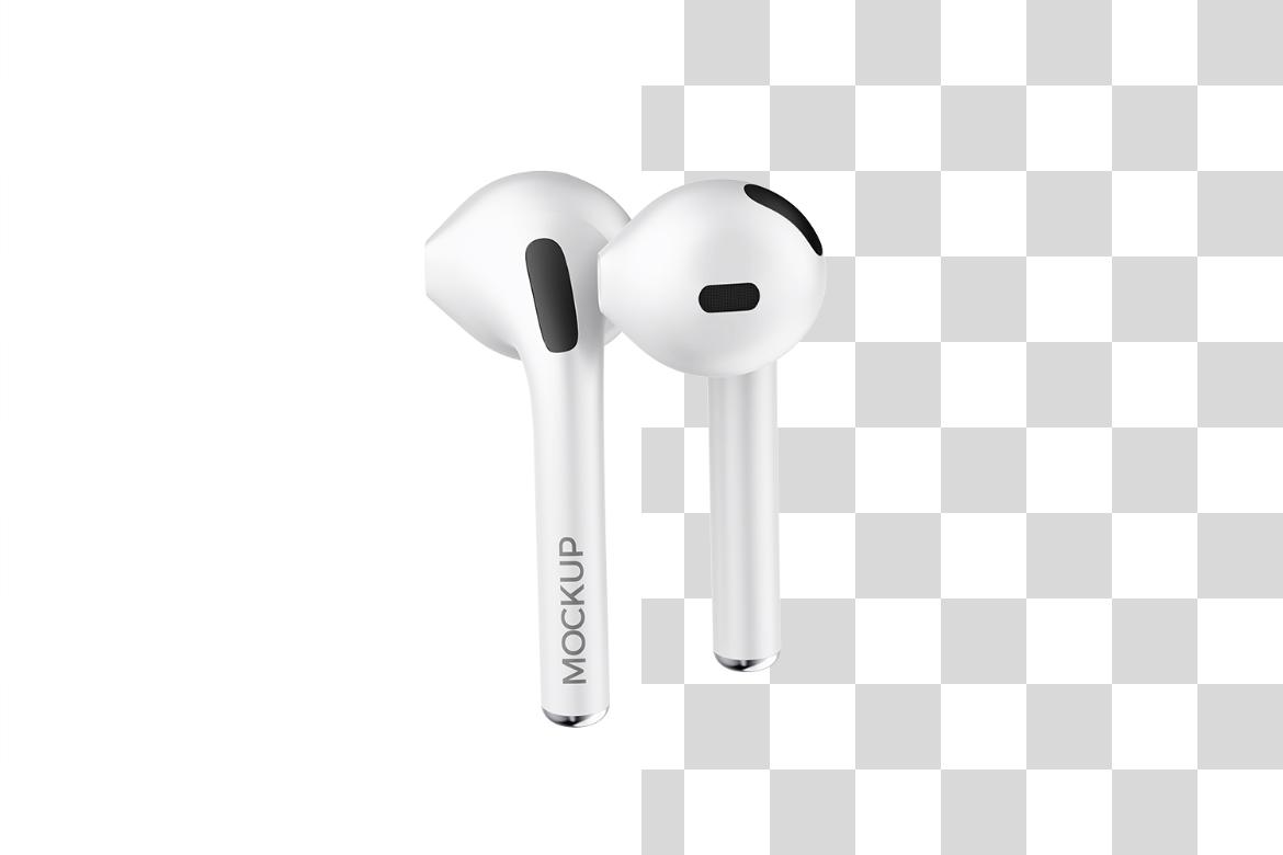 Portable AirPods PSD Mockup