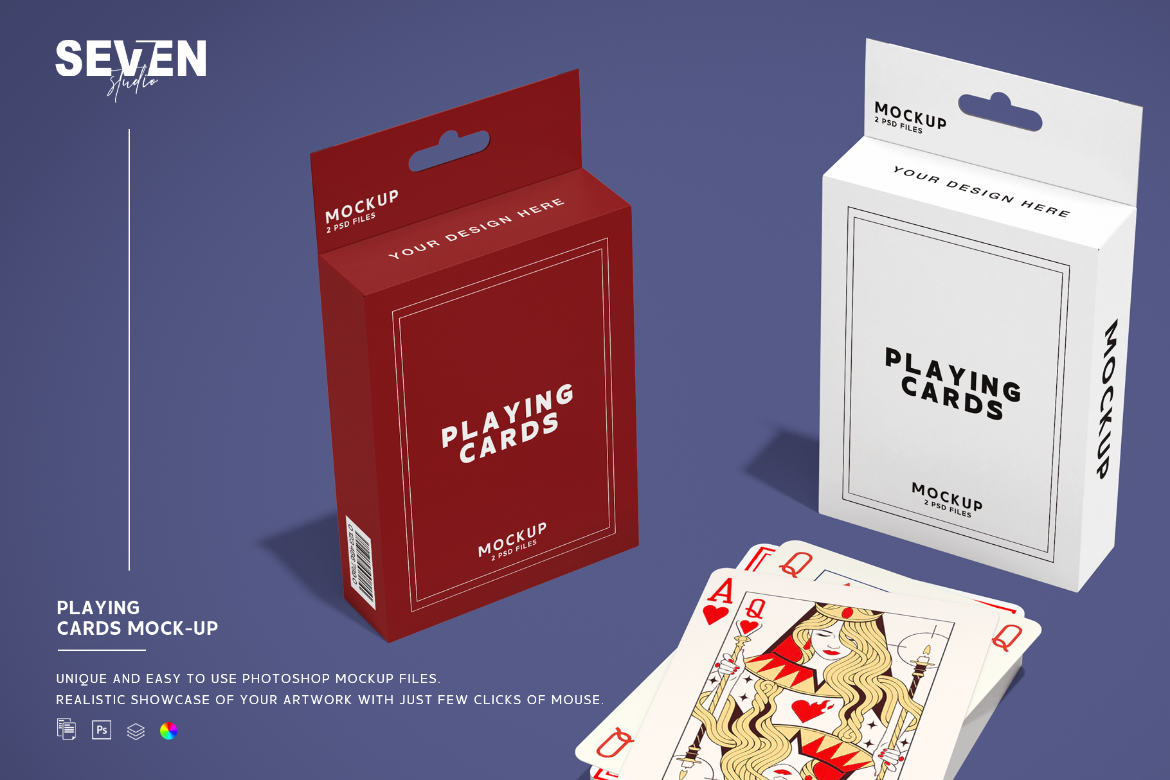Playing Card Mockup Set