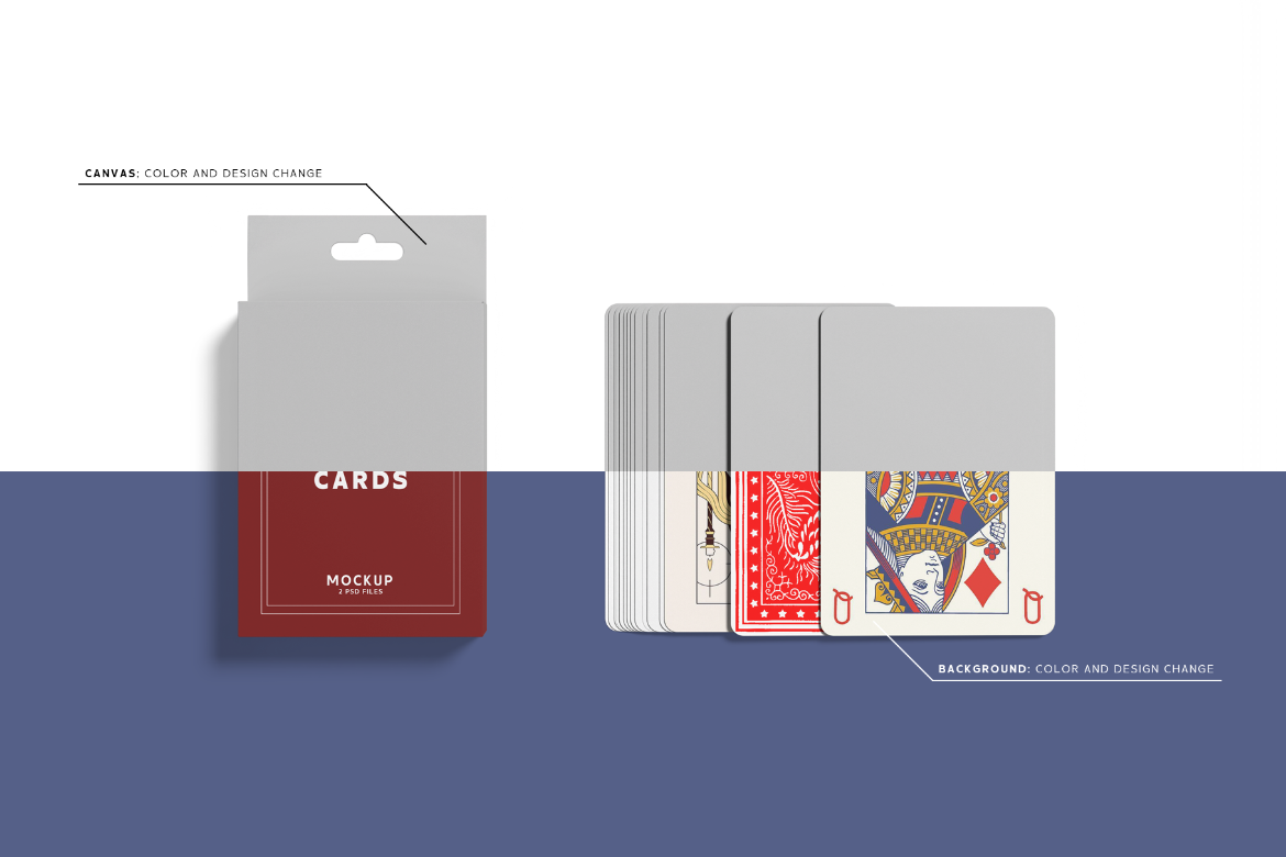 Playing Card Mockup Set