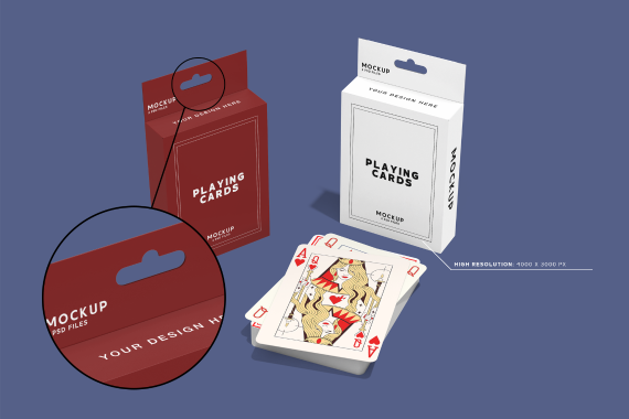 Playing Card Mockup Set