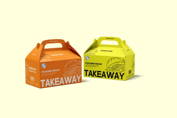 Takeaway Packaging Mockup Set