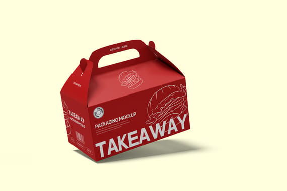 Takeaway Packaging Mockup Set