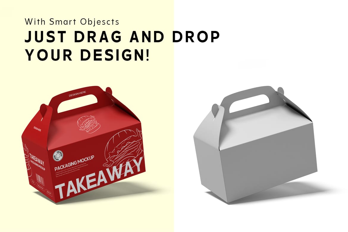 Takeaway Packaging Mockup Set