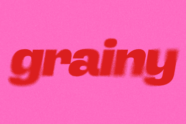 Grainy Text Effect