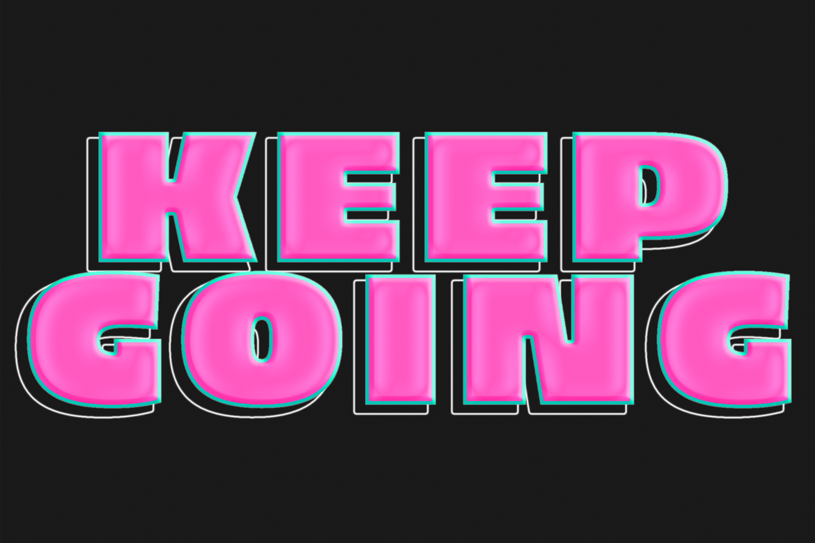 Outlined Text Effect Mockup