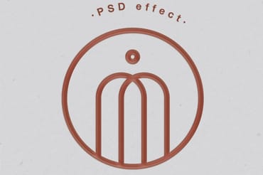 Logo and Text Effect Mockup