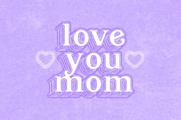 Mother's Day Vintage Text Effect