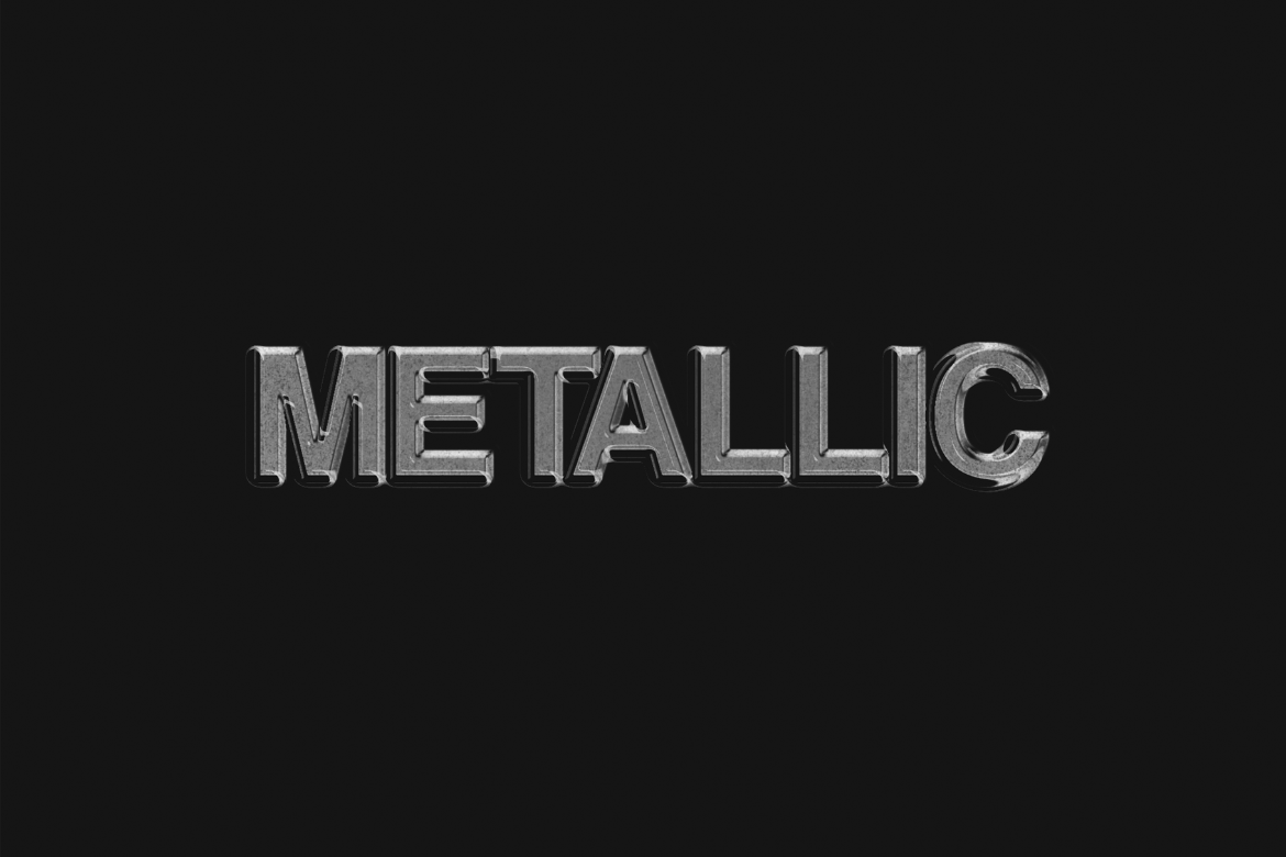 Metallic Text Effect