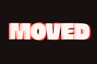 Blurred Moved Text Effect