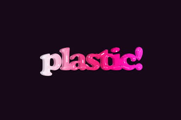 Plastic Text Effect