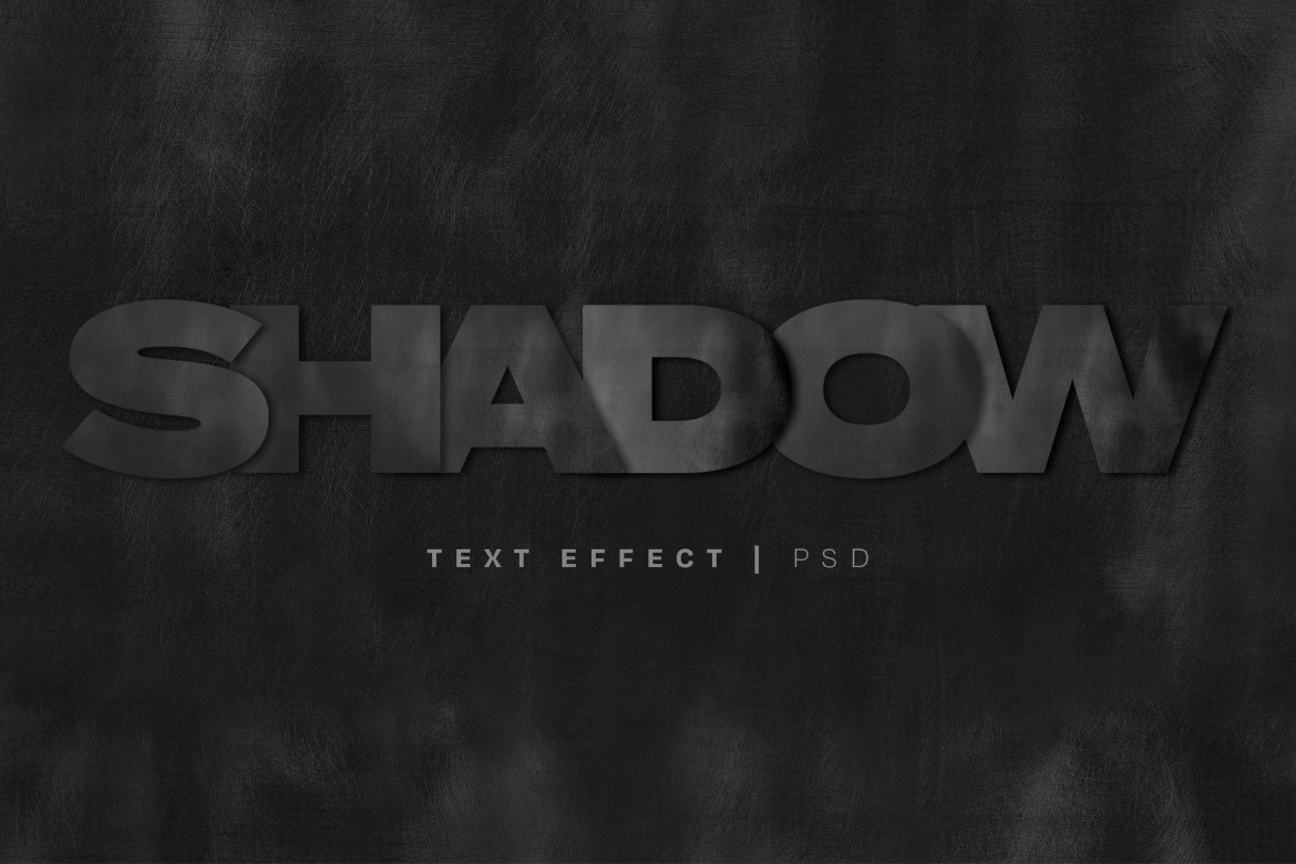 Steel Text Effect Mockup