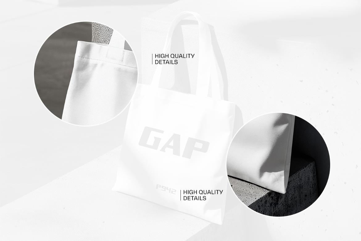 Tote Urban Bag Mockup
