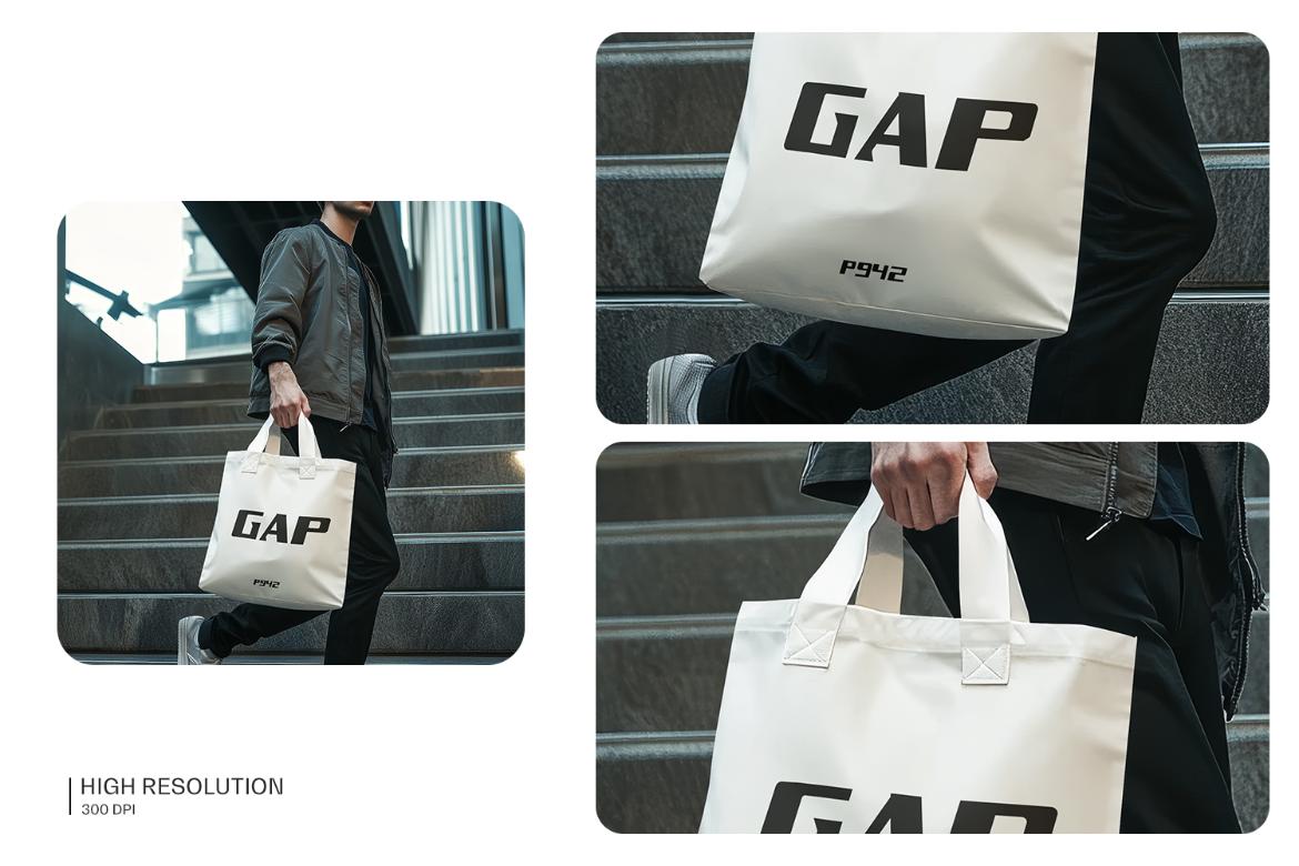 Tote Urban Bag Mockup